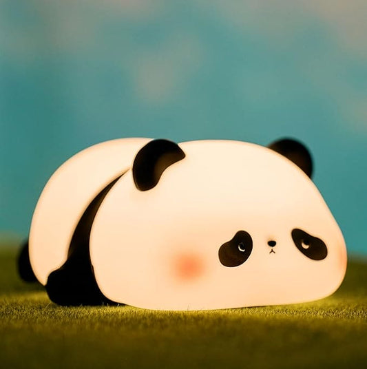 Glowy Sad Panda Pie - Sleeping