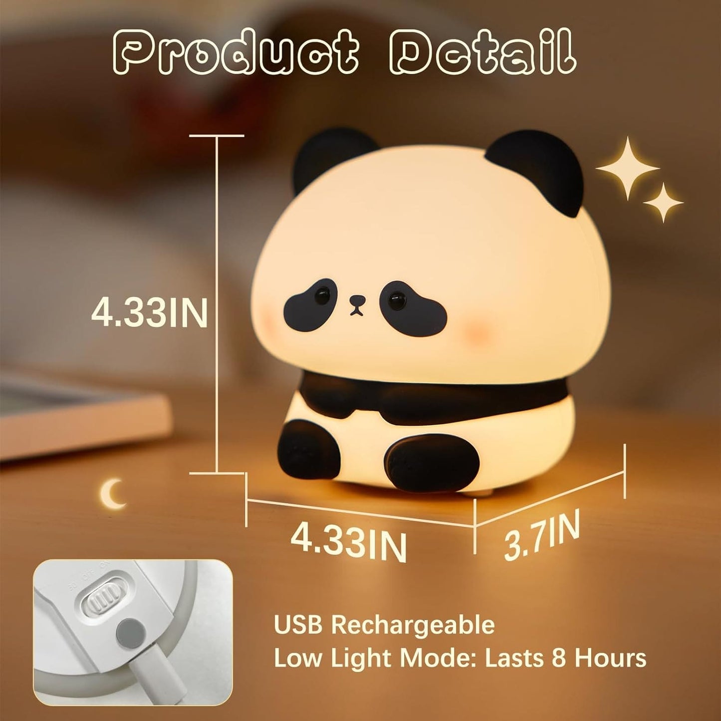 Glowy Sad Panda Pie 
